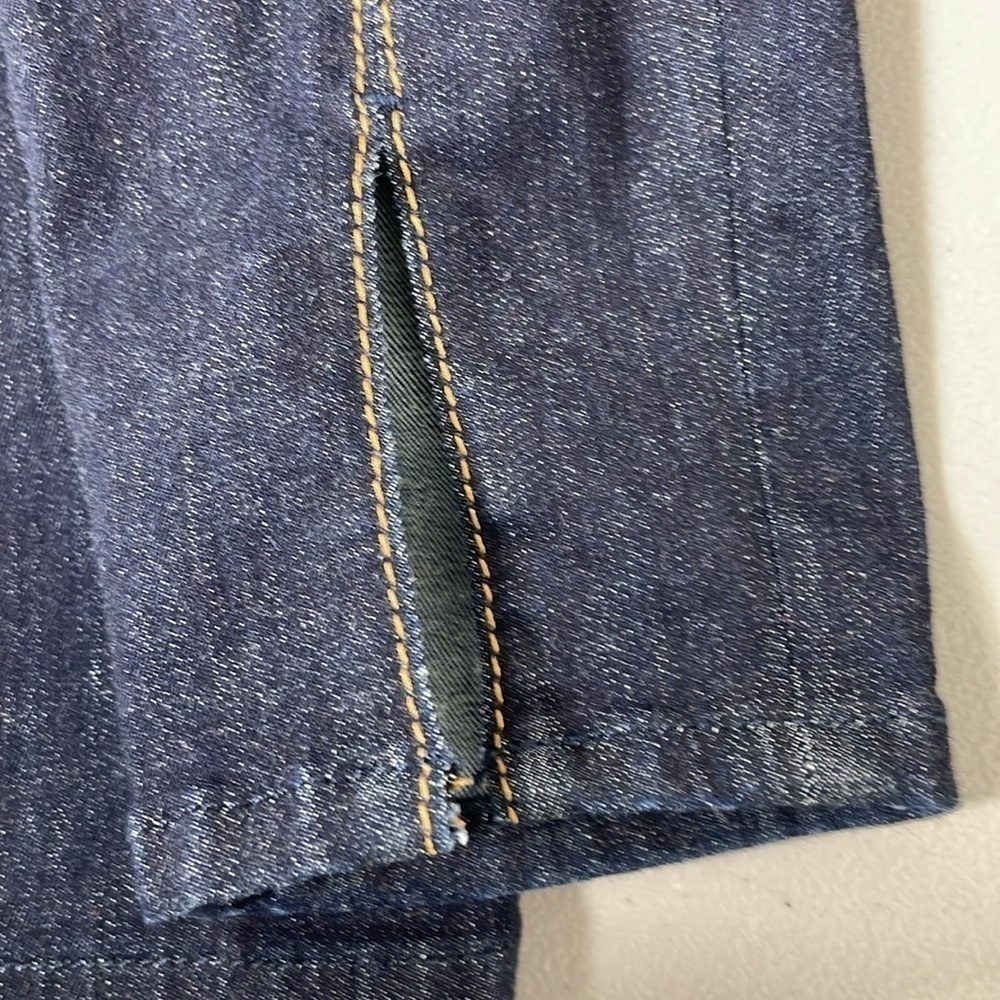 7 For All Mankind Jeans Womens 25 Blue Ankle Gwenevere Skinny Front Seam Denim - Picture 14 of 14